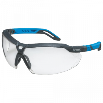 uvex i-5 Bügelbrille innen beschlagfrei, außen extrem kratzfest & chemikalienbeständig