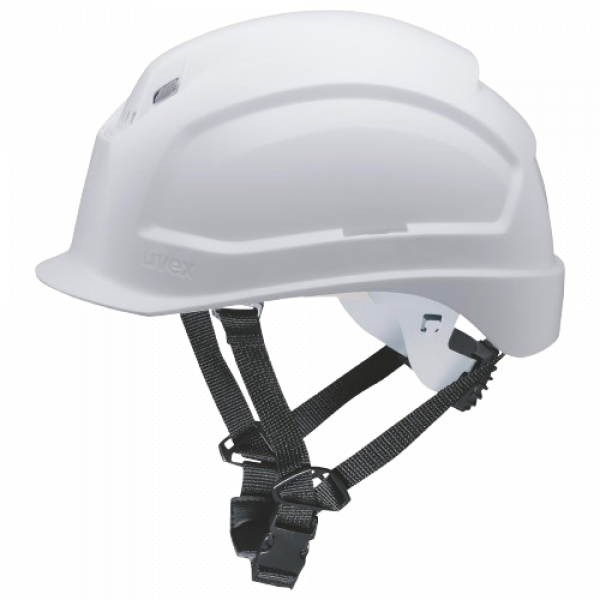 uvex pheos S-KR Schutzhelm weiß mit Kinnriemen