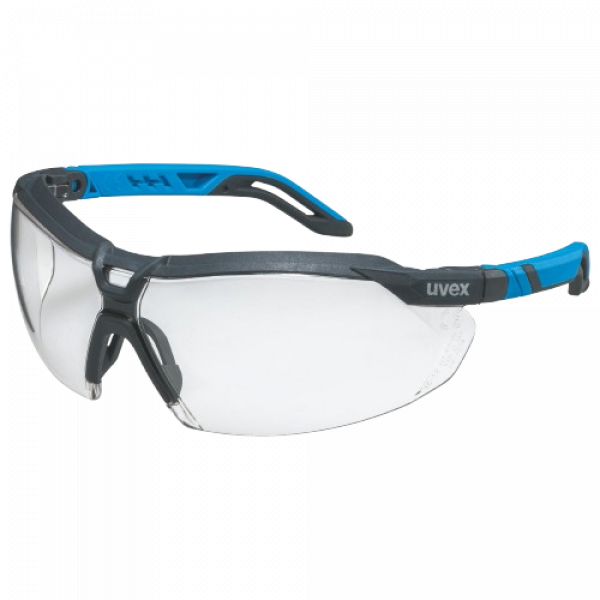 uvex i-5 Bügelbrille innen beschlagfrei, außen extrem kratzfest & chemikalienbeständig